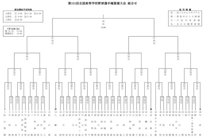 野球 2019 愛媛 高校